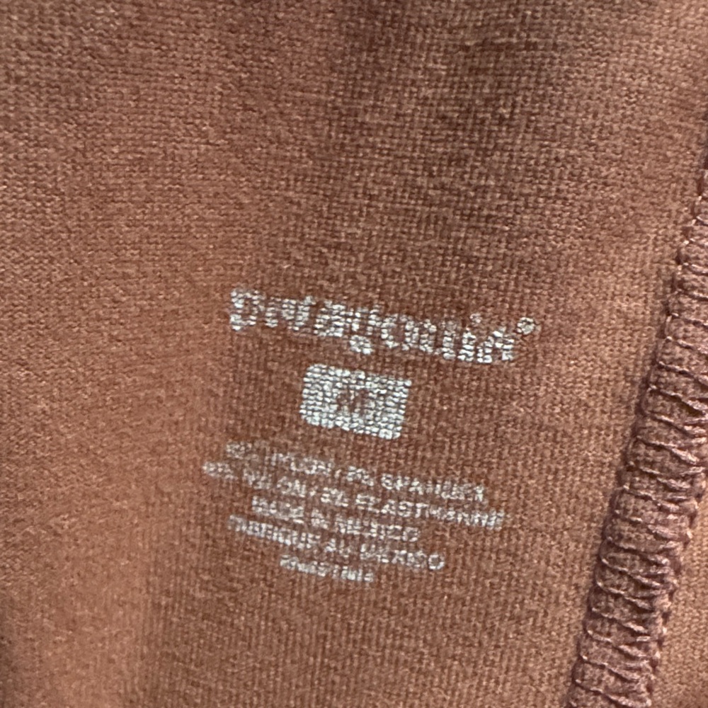 Patagonia Rust Brown Leopard Print Midi Skirt - image 3